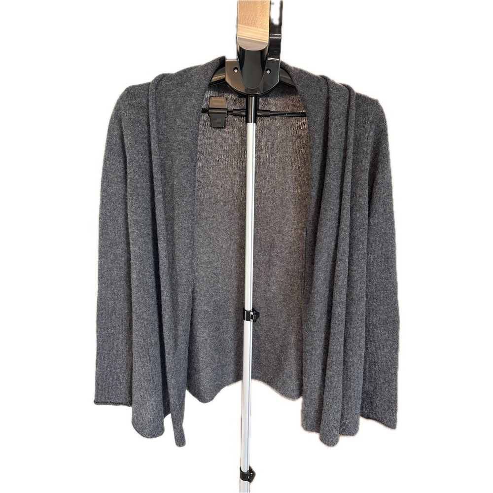 CHARTER CLUB CASHMERE Women's Open Front Cardigan Size Med